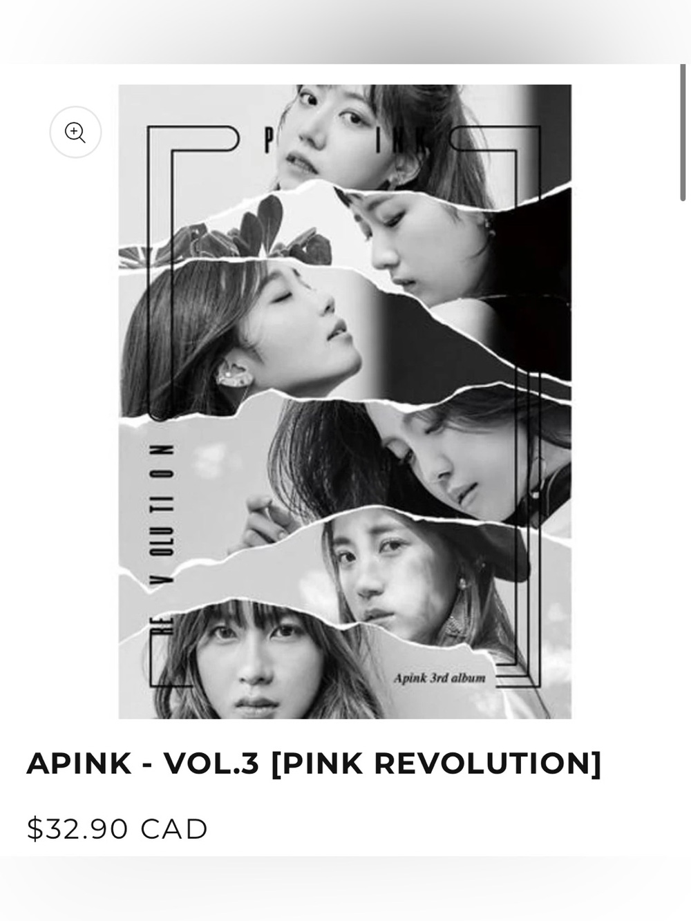 Apink Vol.3 Pink Revolution
